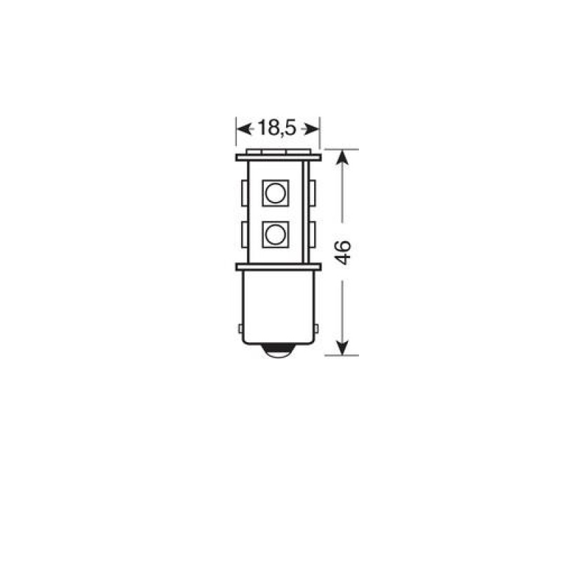 P21W 24/28V BA15s HYPER-LED11 - Lampa - L9825.9 P21W 24/28V BA15s HYPER-LED11 - Lampa - L9825.9