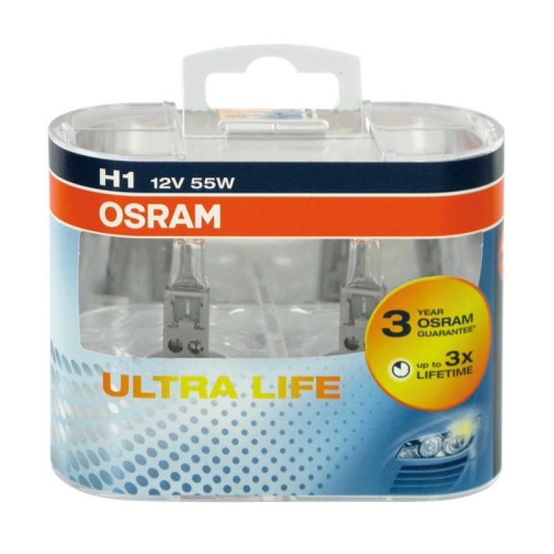 H1 12V 55W P14,5s - Osram - 64150ULTDUO/OA H1 12V 55W P14,5s - Osram - 64150ULTDUO/OA