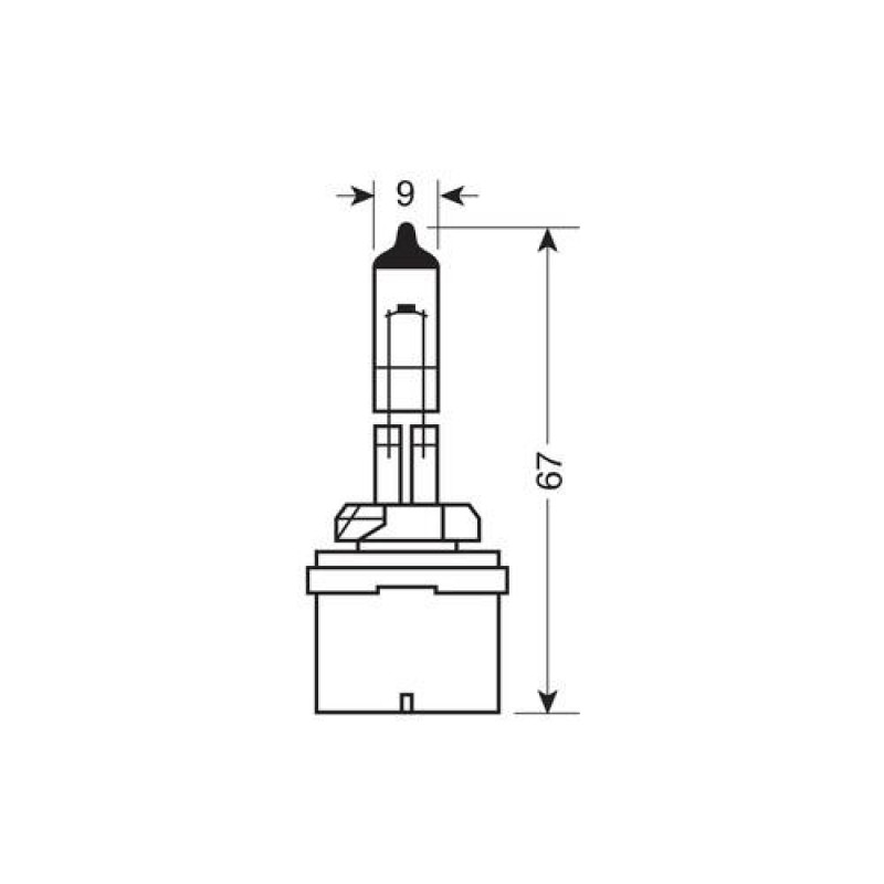 H27/1 12V 27W PG13 - Osram - 880/OA H27/1 12V 27W PG13 - Osram - 880/OA