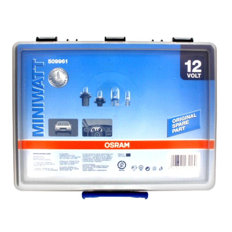 KIT MINIWATT 12V 180ΤΕΜ. - Osram - 509961/OA KIT MINIWATT 12V 180ΤΕΜ. - Osram - 509961/OA