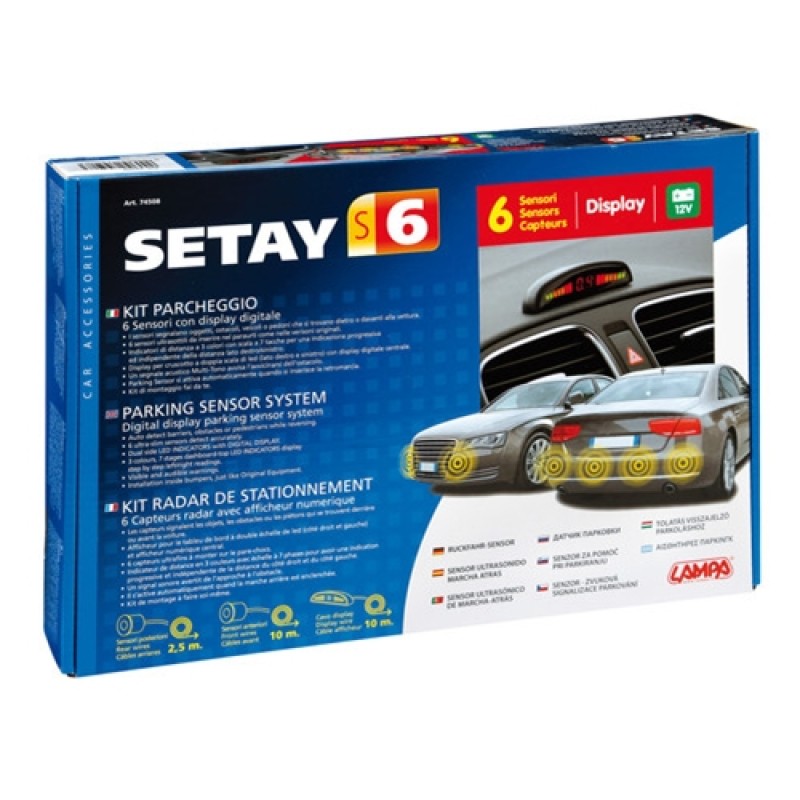 ΣΥΣΤΗΜΑ ΠΑΡΚΑΡΙΣΜΑΤΟΣ SETAY S6 12V - Lampa - L7450.8 ΣΥΣΤΗΜΑ ΠΑΡΚΑΡΙΣΜΑΤΟΣ SETAY S6 12V - Lampa - L7450.8