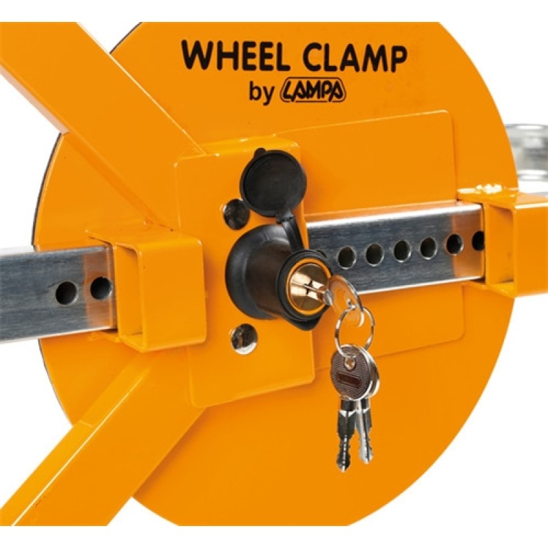 ΑΝΤΙΚΛΕΠΤΙΚΟ ΡΟΔΑΣ ΑΥΤΟΚΙΝΗΤΟΥ ΤΡΟΧΟΥ WHELL CLAMP 13-18 INCH - Lampa - L6540.5