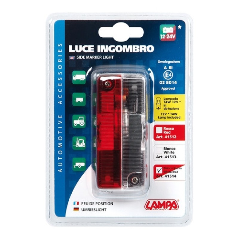 ΦΩΣ ΘΕΣΕΩΣ 12/24V ΛΕΥΚΟ/ΚΟΚΚΙΝΟ - Lampa - L4151.4 ΦΩΣ ΘΕΣΕΩΣ 12/24V ΛΕΥΚΟ/ΚΟΚΚΙΝΟ - Lampa - L4151.4