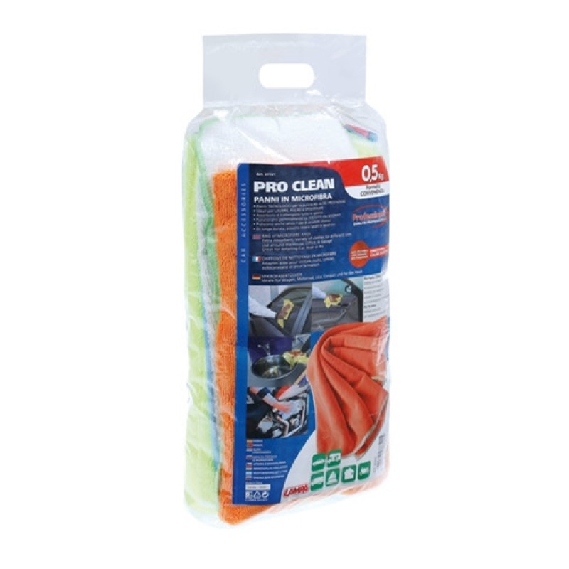 ΠΑΝΙΑ ΚΑΘΑΡΙΣΜΟΥ ΜΕ ΜΙΚΡΟΙΝΕΣ (MICROFIBRE) PRO CLEAN ΣΕ ΣΥΣΚΕΥΑΣΙΑ 1Kg - Lampa - 3772.2-LB ΠΑΝΙΑ ΚΑΘΑΡΙΣΜΟΥ ΜΕ ΜΙΚΡΟΙΝΕΣ (MICROFIBRE) PRO CLEAN ΣΕ ΣΥΣΚΕΥΑΣΙΑ 1Kg - Lampa - 3772.2-LB