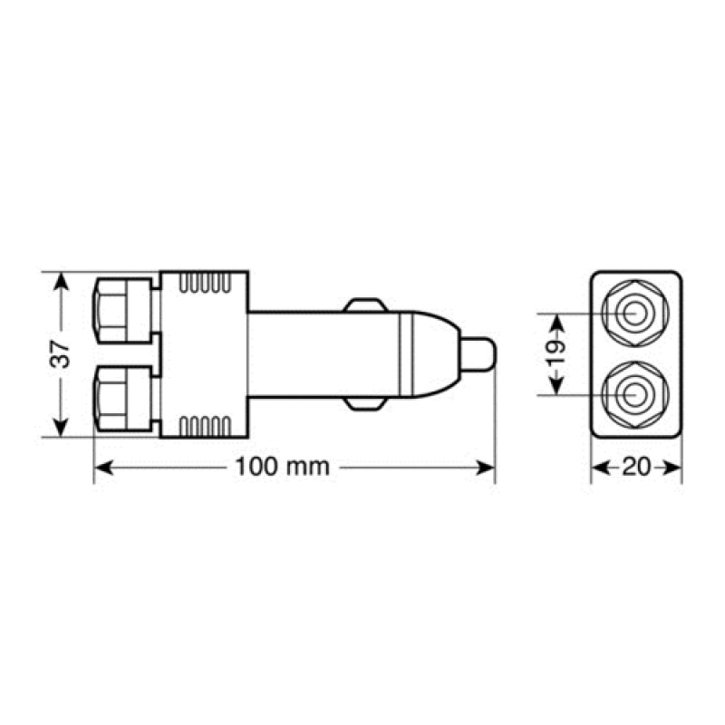 ΑΝΤΑΠΤΟΡΑΣ ΑΝΑΠΤΗΡΑ ΜΠΑΝΑΝΑ 12/24V 10A - Lampa - L3900.4 ΑΝΤΑΠΤΟΡΑΣ ΑΝΑΠΤΗΡΑ ΜΠΑΝΑΝΑ 12/24V 10A - Lampa - L3900.4