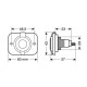 ΠΡΙΖΑ ΑΝΑΠΤΗΡΑ DIN ΜΕ ΚΑΠΑΚΙ ΕΧΤ-6 12/24V - Lampa - 3900.7-LM ΠΡΙΖΑ ΑΝΑΠΤΗΡΑ DIN ΜΕ ΚΑΠΑΚΙ ΕΧΤ-6 12/24V - Lampa - 3900.7-LM