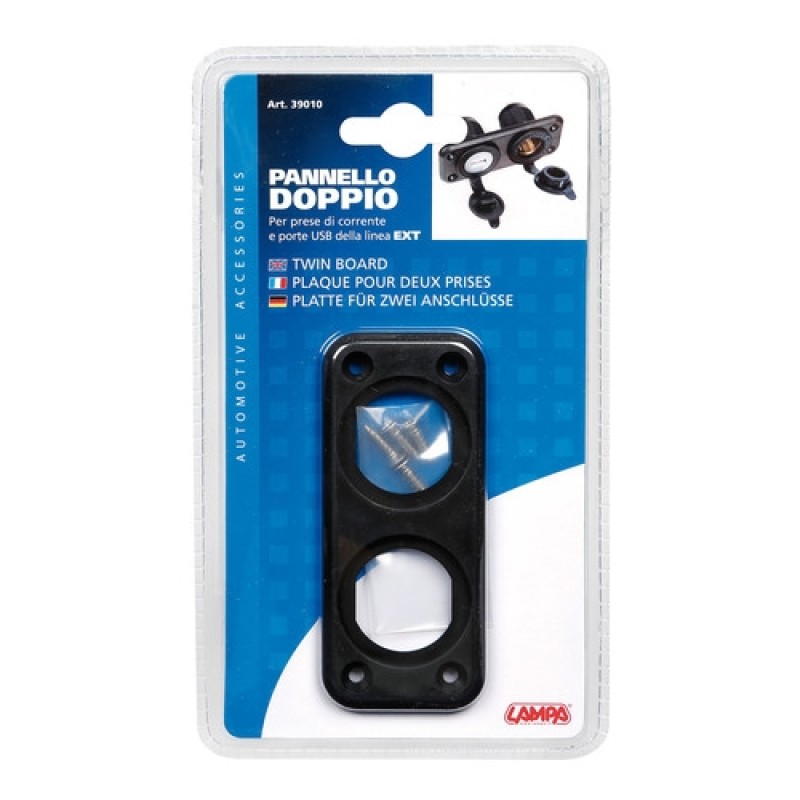 ΒΑΣΗ ΔΙΠΛΗ ΓΙΑ ΠΡΙΖΕΣ ΕΧΤ 105x45mm - Lampa - 3901.0-LM ΒΑΣΗ ΔΙΠΛΗ ΓΙΑ ΠΡΙΖΕΣ ΕΧΤ 105x45mm - Lampa - 3901.0-LM