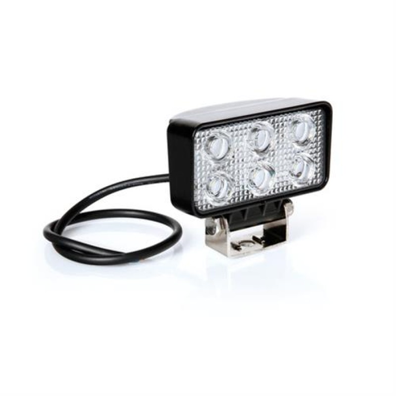 ΠΡΟΒΟΛΕΑΣ ΕΡΓΑΣΙΑΣ WL-2 18W 1200LM  ΜΕ 6 LED ΚΑΡΦΙ 10-30V/21W 6.000K (111 x 95 x 56 mm) -1ΤΕΜ. - Lampa - L7231.3
