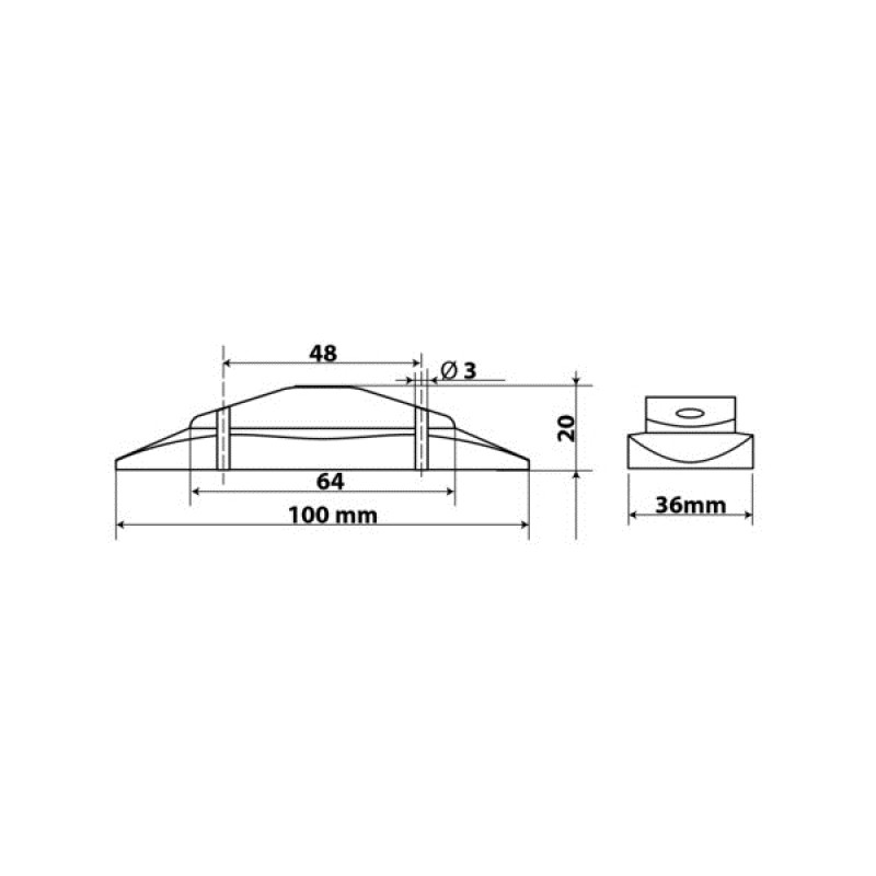 ΛΕΥΚΟ ΦΩΣ 24V ΜΕ 2 LED - Lampa - L9843.6 ΛΕΥΚΟ ΦΩΣ 24V ΜΕ 2 LED - Lampa - L9843.6