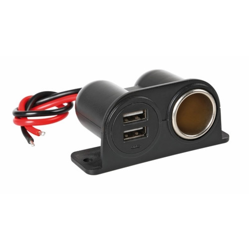 ΠΡΙΖΑ ΑΝΑΠΤΗΡΑ 15A ΜΕ ΔΙΠΛΟ USB ΦΟΡΤΙΣΗΣ ΒΑΣΗ ΚΑΙ ΕΝΔΕΙΞΗ LED 12/24V - Lampa - L3896.7/T ΠΡΙΖΑ ΑΝΑΠΤΗΡΑ 15A ΜΕ ΔΙΠΛΟ USB ΦΟΡΤΙΣΗΣ ΒΑΣΗ ΚΑΙ ΕΝΔΕΙΞΗ LED 12/24V - Lampa - L3896.7/T