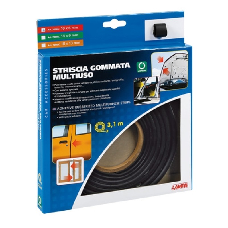 ΠΡΟΣΤΑΤΕΥΤΙΚΟ ΛΑΣΤΙΧΟ ΠΟΡΤΑΣ 18Χ13 mm - Lampa - L7000.7 ΠΡΟΣΤΑΤΕΥΤΙΚΟ ΛΑΣΤΙΧΟ ΠΟΡΤΑΣ 18Χ13 mm - Lampa - L7000.7