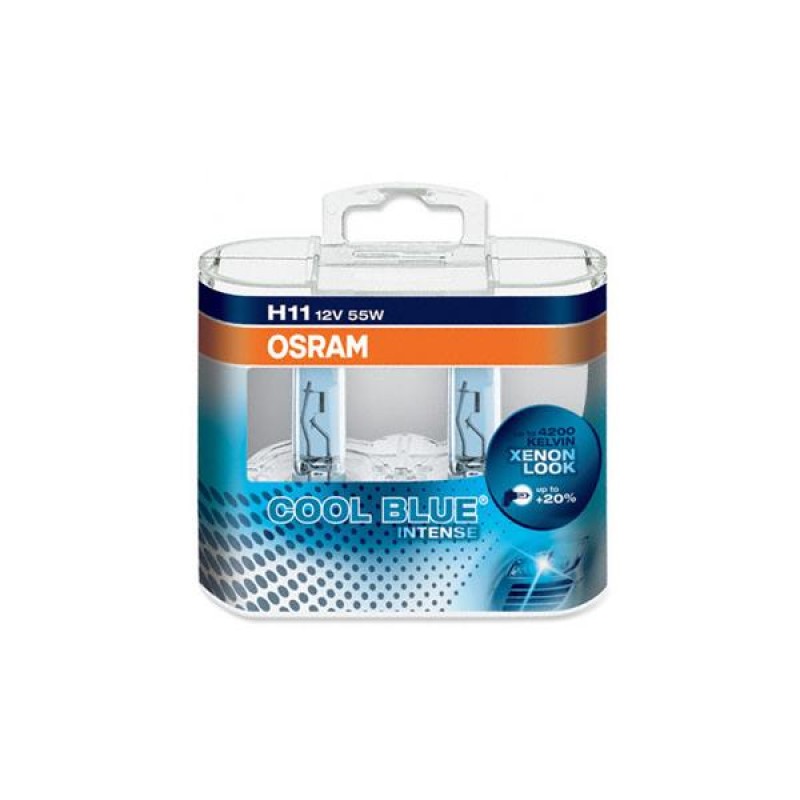 H11 12V 55W PGJ19-2 4.200K OSRAM COOL BLUE INTENSE - M-Tech - OCBI11I-DUO H11 12V 55W PGJ19-2 4.200K OSRAM COOL BLUE INTENSE - M-Tech - OCBI11I-DUO