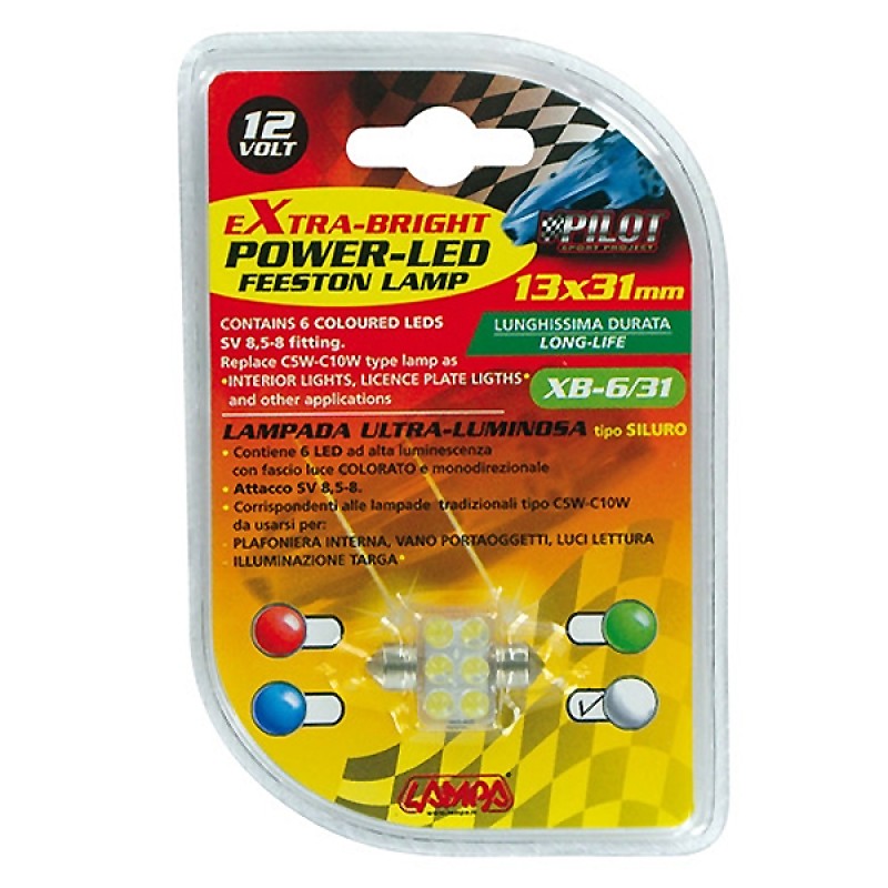 ΛΑΜΠΑΚΙ ΠΛΑΦΟΝΙΕΡΑΣ 6 LED 18x31mm - Lampa - L5842.4 ΛΑΜΠΑΚΙ ΠΛΑΦΟΝΙΕΡΑΣ 6 LED 18x31mm - Lampa - L5842.4