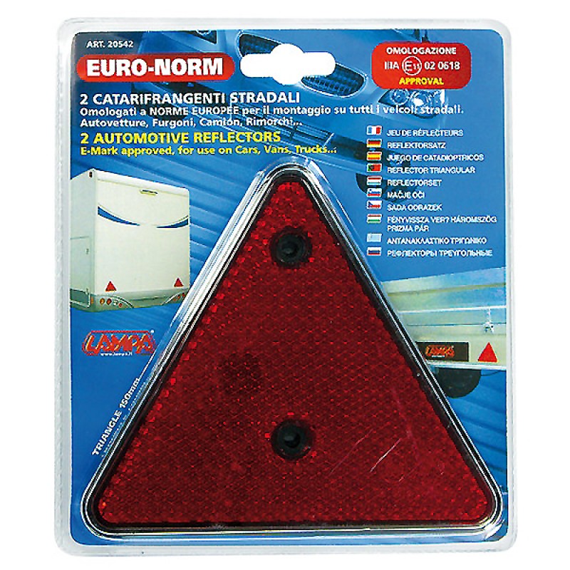 ΑΝΑΚΛΑΣΤΙΚΑ ΤΡΙΓΩΝΑ EURO-NORM - Lampa - L2054.2 ΑΝΑΚΛΑΣΤΙΚΑ ΤΡΙΓΩΝΑ EURO-NORM - Lampa - L2054.2