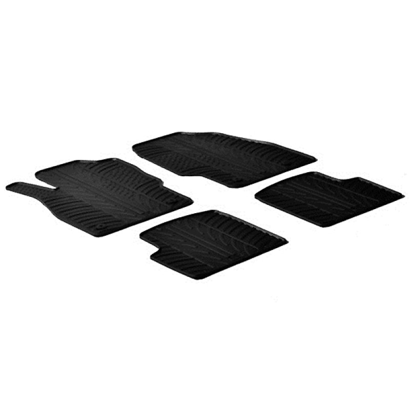 ΜΑΡΚΕ ΠΑΤΑΚΙΑ ΣΕ ΣΚΑΦΗ ΛΑΣΤΙΧΟ ΓΙΑ OPEL CORSA D 09/2006-2014 SUMISURA ΣΕ ΜΑΥΡΟ ΧΡΩΜΑ ME ΚΟΥΜΠΩΜΑΤΑ LAMPA - 4 ΤΕΜ. - Lampa - L2432.0