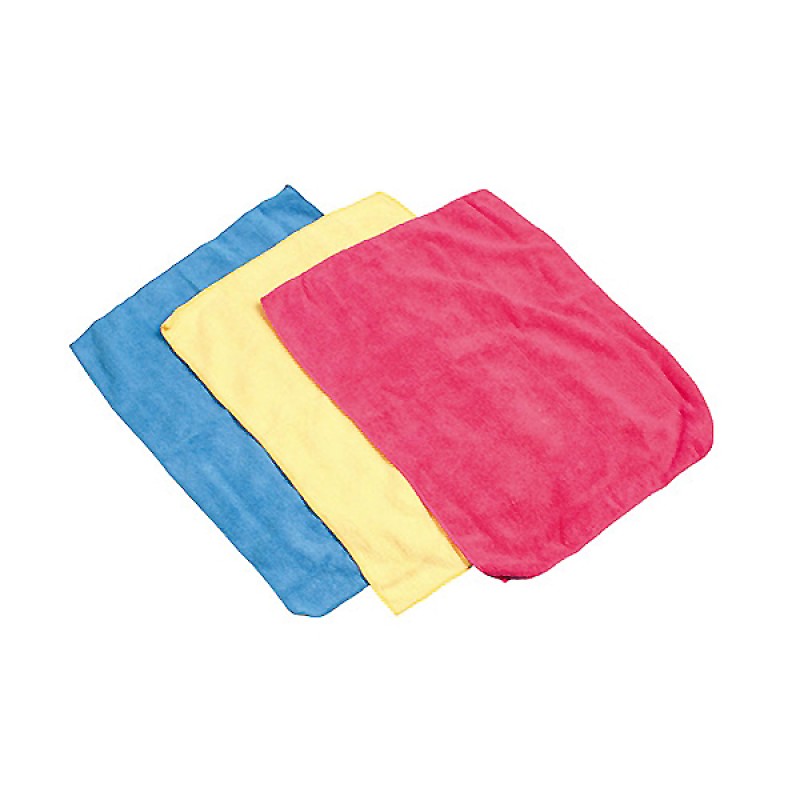 ΠΑΝΙΑ ΚΑΘΑΡΙΣΜΟΥ ΜΕ ΜΙΚΡΟΪΝΕΣ (MICROFIBRE) 40x30cm (ΚΙΤΡΙΝΟ/ΜΠΛΕ/ΚΟΚΚΙΝΟ) 3 ΤΕΜ. - Lampa - 3771.3-LB