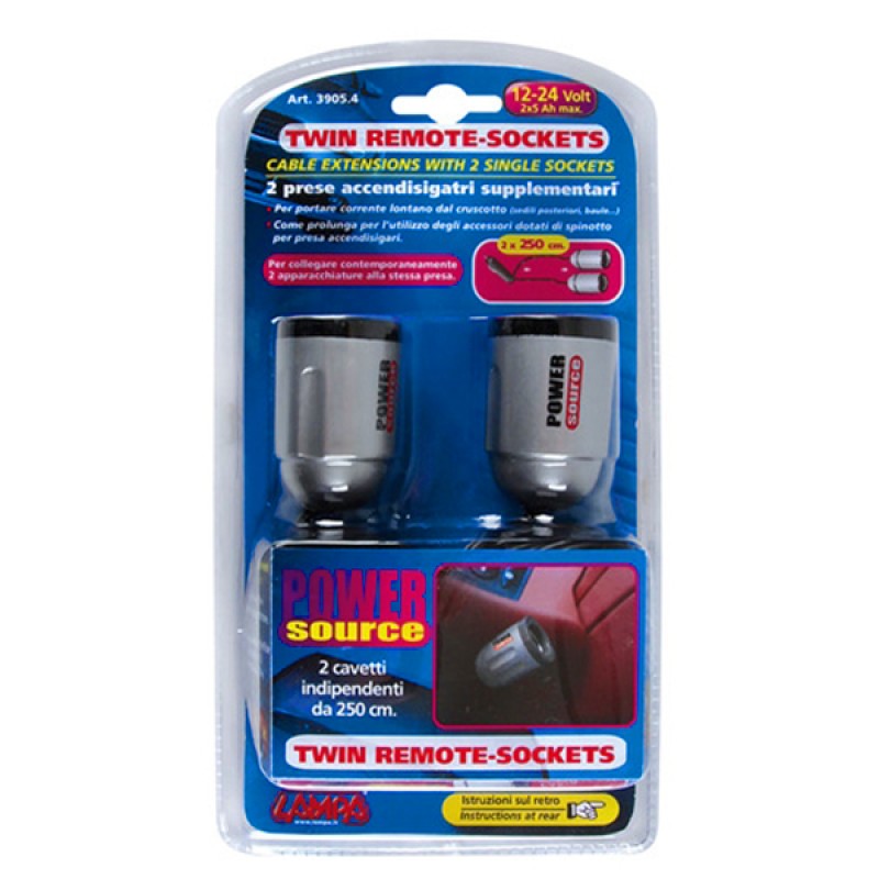 ΑΝΤΑΠΤΟΡΑΣ ΑΝΑΠΤΗΡΑ ΔΙΠΛΟΣ 12/24V - Lampa - L3905.4/T ΑΝΤΑΠΤΟΡΑΣ ΑΝΑΠΤΗΡΑ ΔΙΠΛΟΣ 12/24V - Lampa - L3905.4/T