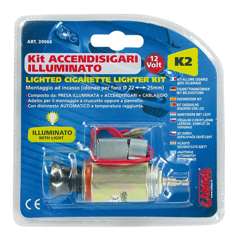 ΑΝΑΠΤΗΡΑΣ ΜΕ ΑΝΤΑΠΤΟΡΑ ΚΑΙ ΦΩΣ 12V - Lampa - L3906.6 ΑΝΑΠΤΗΡΑΣ ΜΕ ΑΝΤΑΠΤΟΡΑ ΚΑΙ ΦΩΣ 12V - Lampa - L3906.6