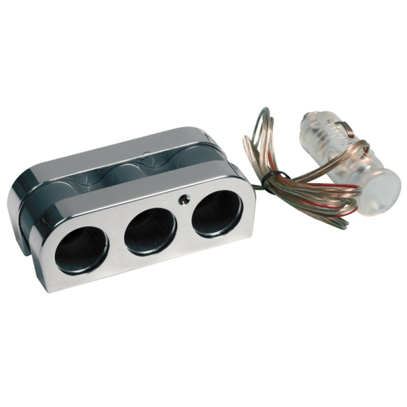 ΑΝΤΑΠΤΟΡΑΣ ΑΝΑΠΤΗΡΑ ΤΡΙΠΛΟΣ 12V - Lampa - L3908.3/T ΑΝΤΑΠΤΟΡΑΣ ΑΝΑΠΤΗΡΑ ΤΡΙΠΛΟΣ 12V - Lampa - L3908.3/T