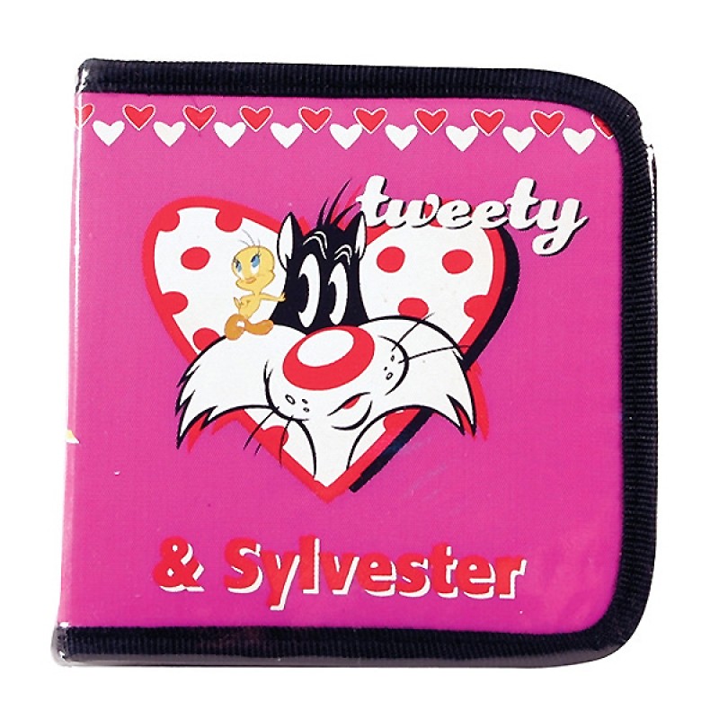 ΤΕΤΡΑΓΩΝΗ ΘΗΚΗ ΓΙΑ 24CDs TWEETY HEART - Lampa - L4012.1 ΤΕΤΡΑΓΩΝΗ ΘΗΚΗ ΓΙΑ 24CDs TWEETY HEART - Lampa - L4012.1