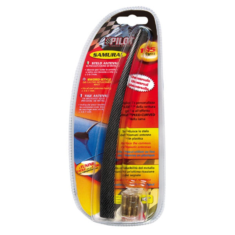 ΚΕΡΑΙΑ ΟΡΟΦΗΣ SAMURAI LONG (CARBON - 19,5 cm - Φ 5/6/7 mm) - Lampa - L4019.5 ΚΕΡΑΙΑ ΟΡΟΦΗΣ SAMURAI LONG (CARBON - 19,5 cm - Φ 5/6/7 mm) - Lampa - L4019.5