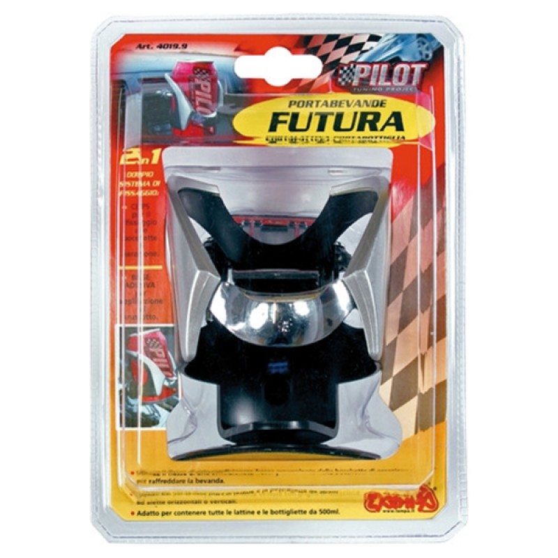 ΠΟΤΗΡΟΘΗΚΗ ΑΕΡΑΓΩΓΟΥ FUTURA 67 mm (ΑΣΗΜΙ) - Lampa - L4019.9 ΠΟΤΗΡΟΘΗΚΗ ΑΕΡΑΓΩΓΟΥ FUTURA 67 mm (ΑΣΗΜΙ) - Lampa - L4019.9