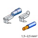 ΦΙΣΑΚΙΑ 6.3 x 0.8mm (40τμχ.) - Lampa - 4505.3-LM ΦΙΣΑΚΙΑ 6.3 x 0.8mm (40τμχ.) - Lampa - 4505.3-LM