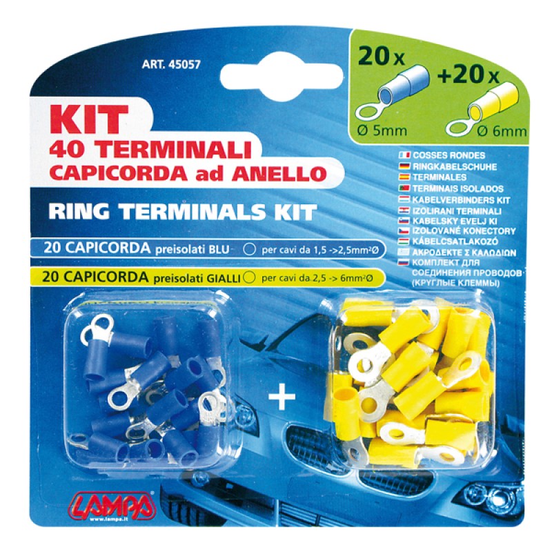 ΦΙΣΑΚΙΑ 5+6mm (40τμχ.) - Lampa - 4505.7-LM ΦΙΣΑΚΙΑ 5+6mm (40τμχ.) - Lampa - 4505.7-LM