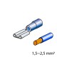 ΦΙΣΑΚΙΑ 6.3 x 0.8mm (10τμχ) - Lampa - 4506.2-LM ΦΙΣΑΚΙΑ 6.3 x 0.8mm (10τμχ) - Lampa - 4506.2-LM