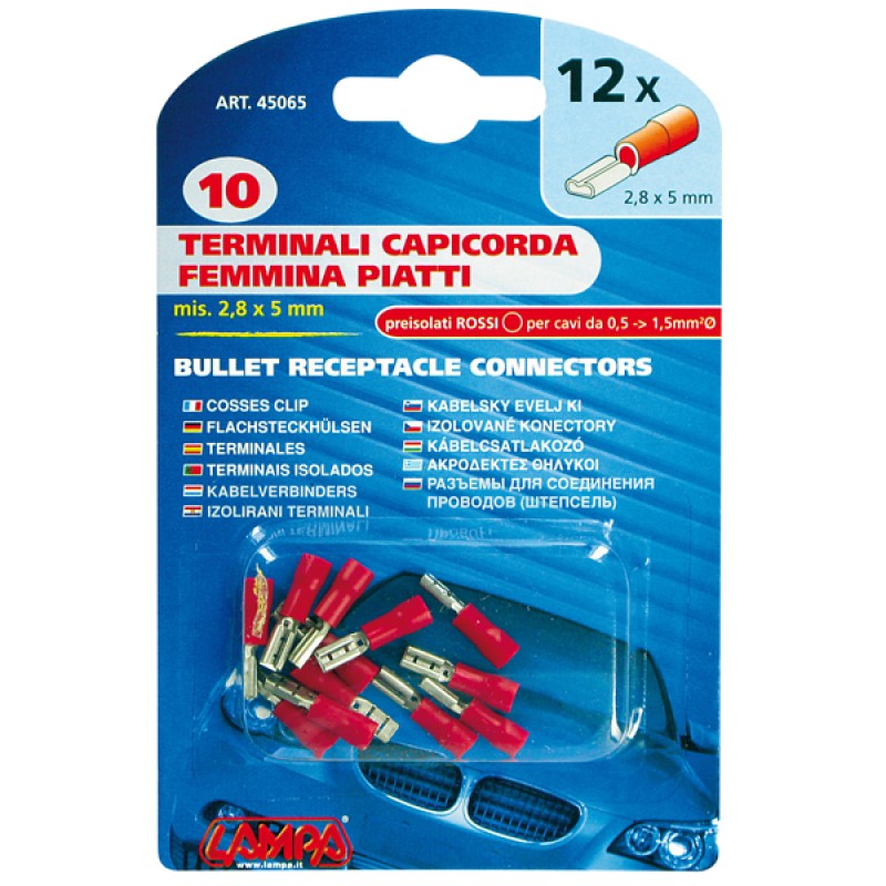 ΦΙΣΑΚΙΑ 2.8 x 0.5mm (12τμχ.) - Lampa - 4506.5-LM ΦΙΣΑΚΙΑ 2.8 x 0.5mm (12τμχ.) - Lampa - 4506.5-LM