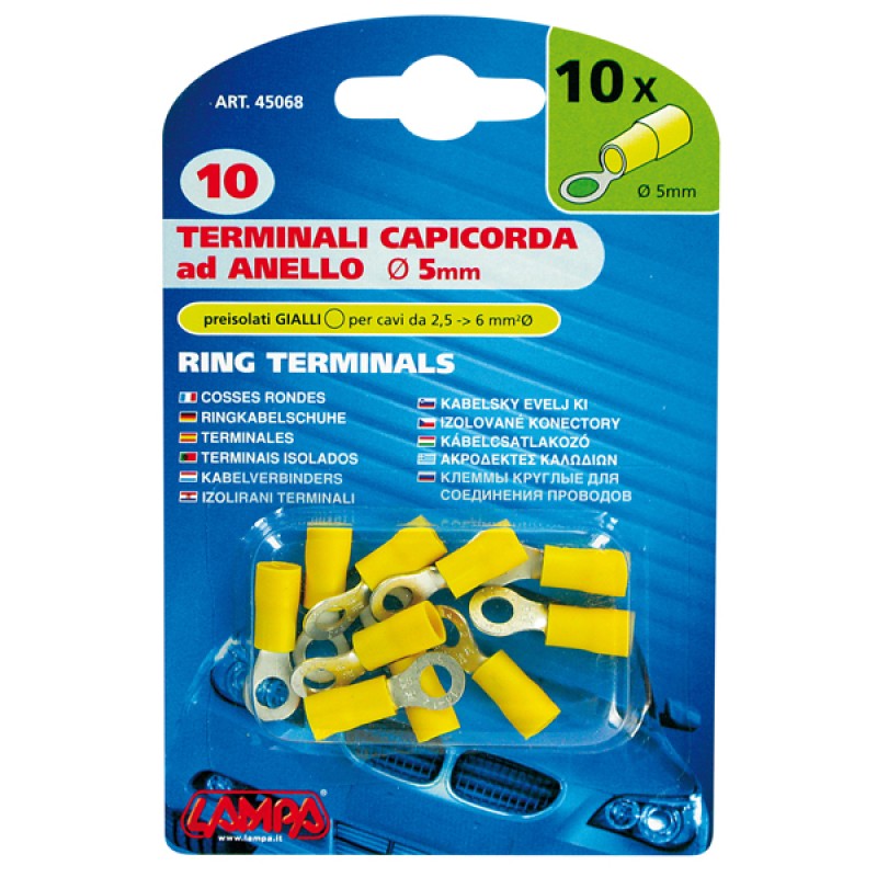 ΦΙΣΑΚΙΑ (ΚΙΤΡΙΝΟ - 5mm) - 10 ΤΕΜ. - Lampa - 4506.8-LM ΦΙΣΑΚΙΑ (ΚΙΤΡΙΝΟ - 5mm) - 10 ΤΕΜ. - Lampa - 4506.8-LM