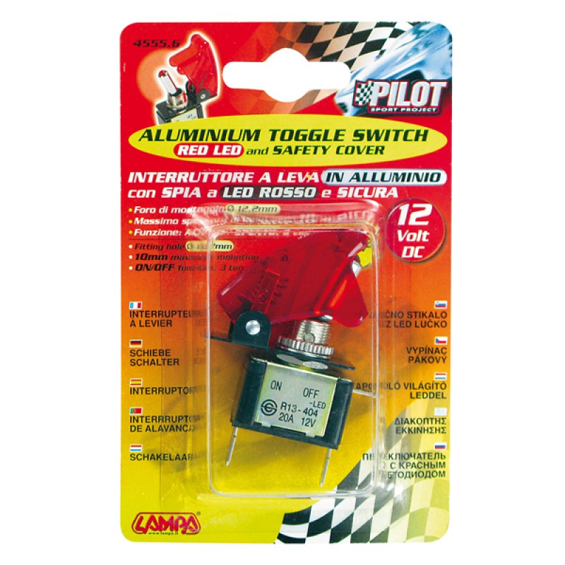 ΔΙΑΚΟΠΤΗΣ ΑΕΡ.ΤΥΠΟΥ ΚΟΚΚΙΝΟΣ - Lampa - L4555.6 ΔΙΑΚΟΠΤΗΣ ΑΕΡ.ΤΥΠΟΥ ΚΟΚΚΙΝΟΣ - Lampa - L4555.6