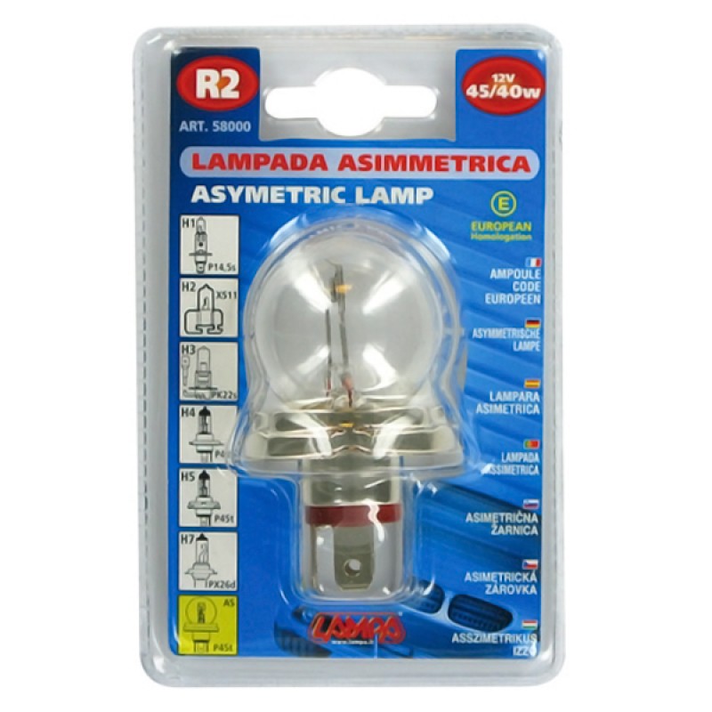 R2 ΑΛΟΓΟΝΟΥ 12V 45/40W P45t ΑΣΥΜΜΕΤΡΗ - Lampa - L5800.0 R2 ΑΛΟΓΟΝΟΥ 12V 45/40W P45t ΑΣΥΜΜΕΤΡΗ - Lampa - L5800.0
