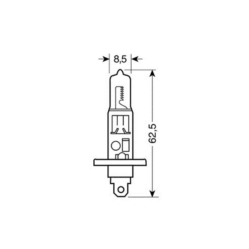 H1 ΑΛΟΓΟΝΟΥ 12V/55W 62.5mm P14,5s ΛΑΜΠΑ - Lampa - L5801.0 H1 ΑΛΟΓΟΝΟΥ 12V/55W 62.5mm P14,5s ΛΑΜΠΑ - Lampa - L5801.0