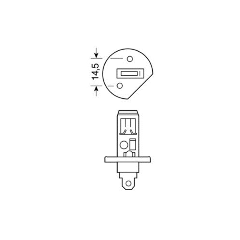 H1 ΑΛΟΓΟΝΟΥ 12V/55W 62.5mm P14,5s ΛΑΜΠΑ - Lampa - L5801.0 H1 ΑΛΟΓΟΝΟΥ 12V/55W 62.5mm P14,5s ΛΑΜΠΑ - Lampa - L5801.0