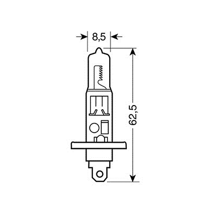 H1 ΑΛΟΓΟΝΟΥ 12V/55W - Lampa - L5801.3 H1 ΑΛΟΓΟΝΟΥ 12V/55W - Lampa - L5801.3