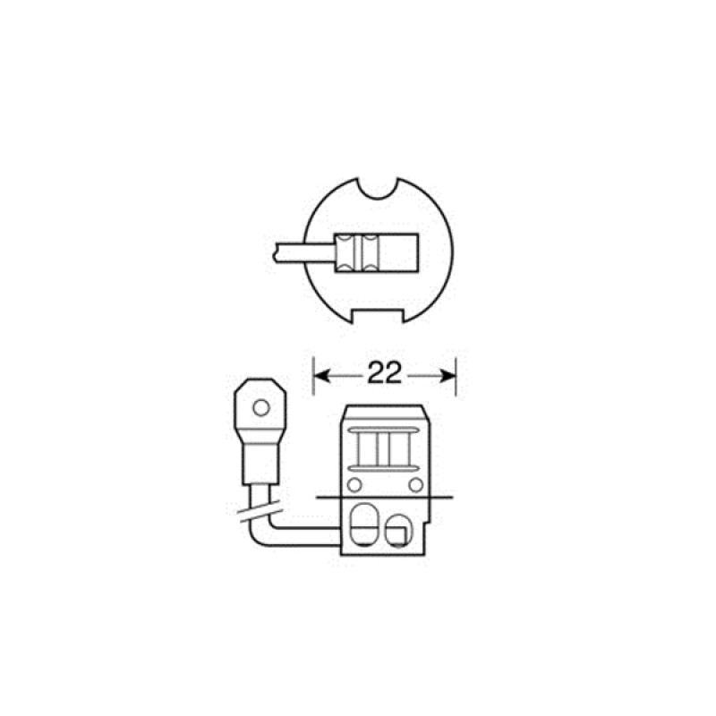 H3 ΑΛΟΓΟΝΟΥ 12V/55W 42mm PK22s - Lampa - L5803.0 H3 ΑΛΟΓΟΝΟΥ 12V/55W 42mm PK22s - Lampa - L5803.0
