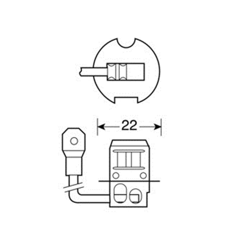 H3 ΑΛΟΓΟΝΟΥ 12V/100W 42mm PK22s ΛΑΜΠΑ - Lampa - L5803.1 H3 ΑΛΟΓΟΝΟΥ 12V/100W 42mm PK22s ΛΑΜΠΑ - Lampa - L5803.1