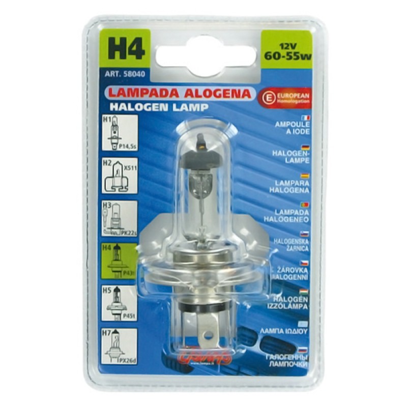 H4 ΑΛΟΓΟΝΟΥ 12V/60-55W 92mm P43t ΛΑΜΠΑ - Lampa - L5804.0 H4 ΑΛΟΓΟΝΟΥ 12V/60-55W 92mm P43t ΛΑΜΠΑ - Lampa - L5804.0