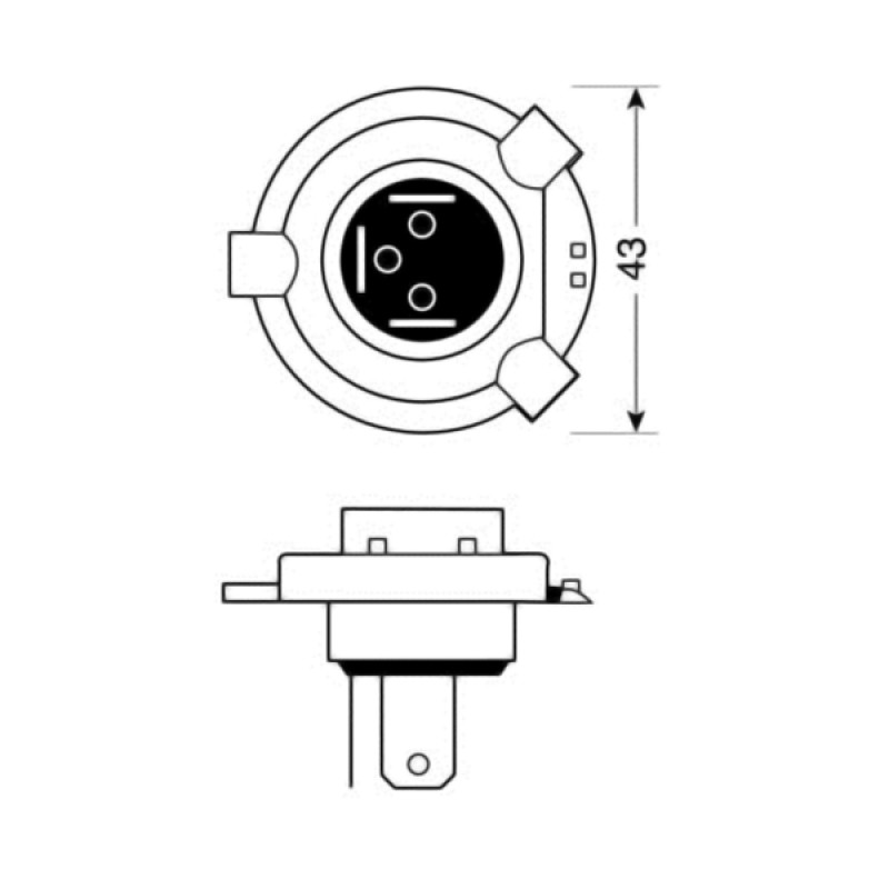 H4 ΑΛΟΓΟΝΟΥ 12V/130-90W 92mm ΛΑΜΠΑ - Lampa - L5804.2 H4 ΑΛΟΓΟΝΟΥ 12V/130-90W 92mm ΛΑΜΠΑ - Lampa - L5804.2
