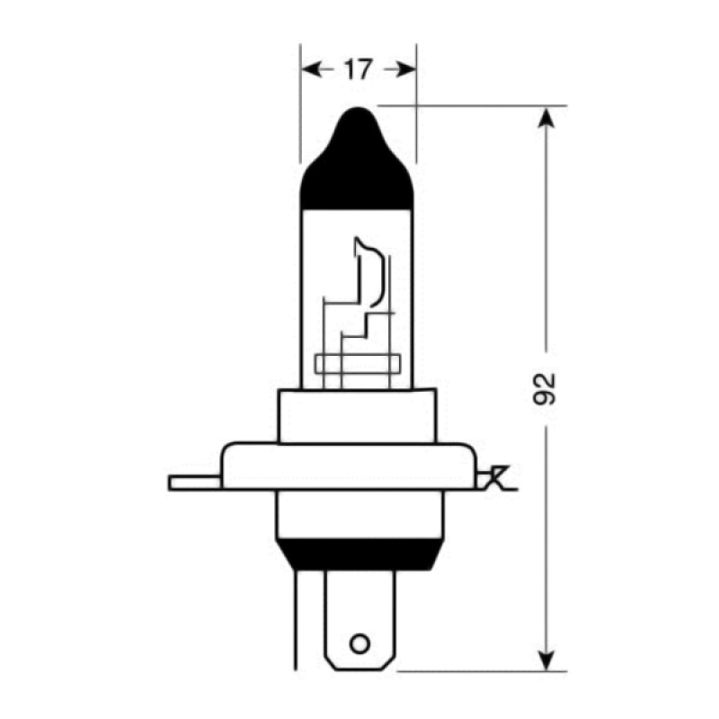 H4 ΑΛΟΓΟΝΟΥ 12V/60-55W P43t - Lampa - L5804.3 H4 ΑΛΟΓΟΝΟΥ 12V/60-55W P43t - Lampa - L5804.3