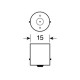 ΛΑΜΠΑΚΙ 12V/21W ΦΛΑΣ ΜΟΝΟΠΟΛΙΚΗ ΔΙΑΦΑΝΗΣ - Lampa - L5806.0