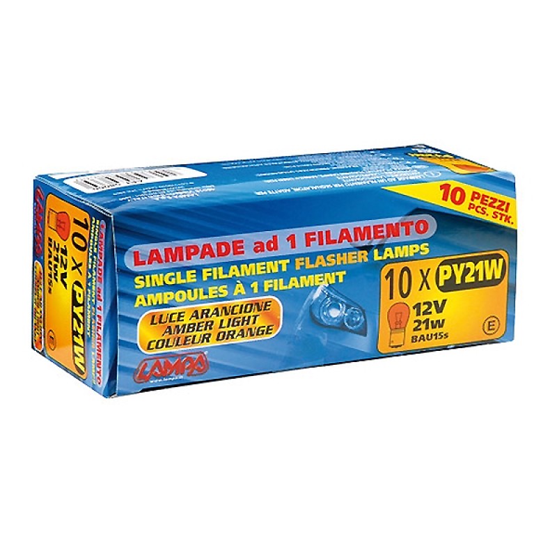 ΛΑΜΠΑΚΙΑ ΠΑΡΑΚΕΝΤΡΑ 12V/PY21W - Lampa - L5806.6 ΛΑΜΠΑΚΙΑ ΠΑΡΑΚΕΝΤΡΑ 12V/PY21W - Lampa - L5806.6