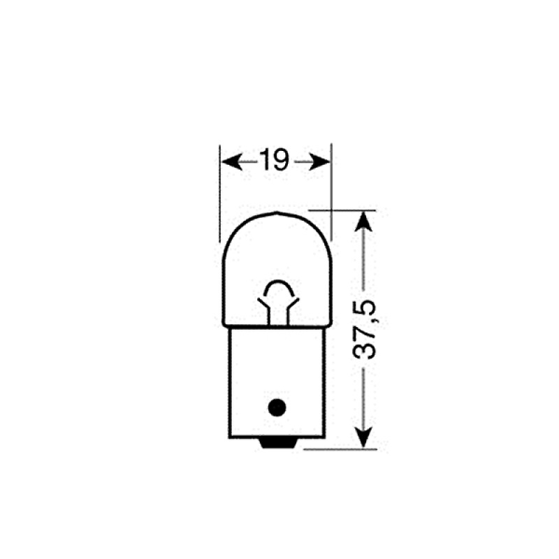 ΛΑΜΠΑ 12V/R10W ΦΟΥΝΤΟΥΚΑΚΙ - Lampa - L5807.1