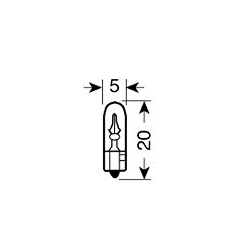 ΛΑΜΠΕΣ Τ5 2W 12V 10 ΤΕΜ. - Lampa - L5809.3