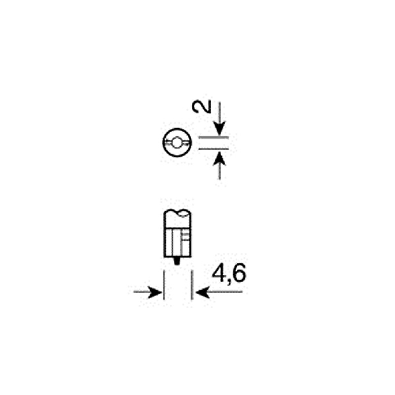 ΛΑΜΠΕΣ Τ5 2W 12V 10 ΤΕΜ. - Lampa - L5809.3