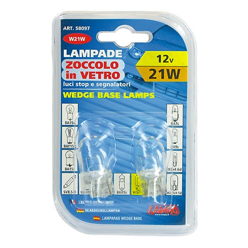 ΛΑΜΠΑ ΑΚΑΛΥΚΗ ΓΙΓΑΣ 12V/W21W - Lampa - L5809.7 ΛΑΜΠΑ ΑΚΑΛΥΚΗ ΓΙΓΑΣ 12V/W21W - Lampa - L5809.7
