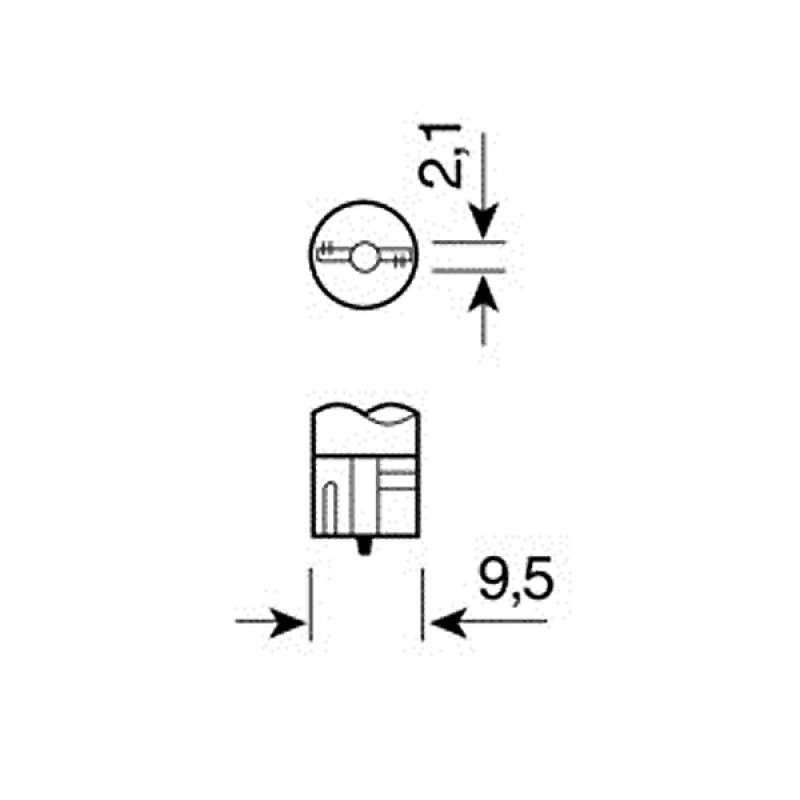 ΛΑΜΠΕΣ Τ10 12V W3W 10 ΤΕΜ. - Lampa - L5810.4 ΛΑΜΠΕΣ Τ10 12V W3W 10 ΤΕΜ. - Lampa - L5810.4