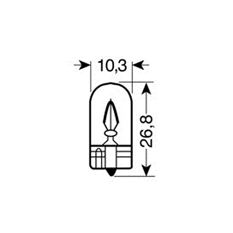 ΛΑΜΠΑ ΑΚΑΛΥΚΗ 12V/5W WY5W - Lampa - L5810.6 ΛΑΜΠΑ ΑΚΑΛΥΚΗ 12V/5W WY5W - Lampa - L5810.6