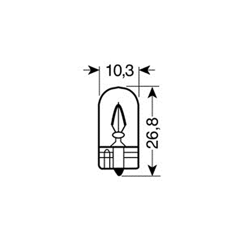 ΛΑΜΠΕΣ ΑΚΑΛΥΚΕΣ 12V WY5W 5W - Lampa - L5810.9